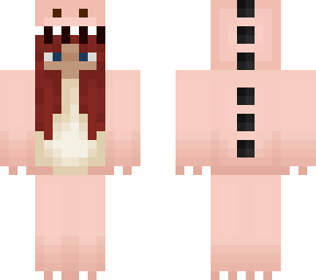 pink dino red hair