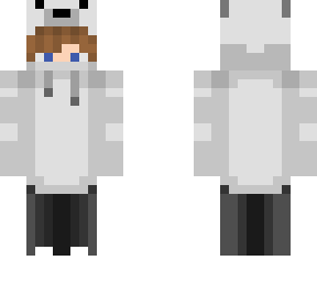 polar bear hoodie!
