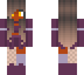 pretty purple girl