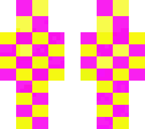 purple and gold glitch skin