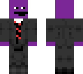 purple guy in a suit