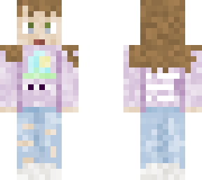 purple jumper girl