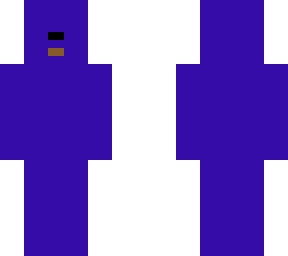 purple with eyes