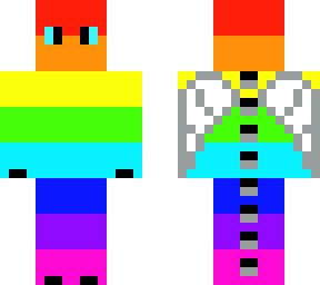 rainbow dragon skin (minecraft classic version)