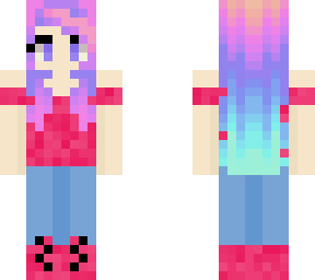 rainbow girl