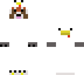 red panda in chicky onesie