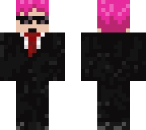 saiki in  a suit