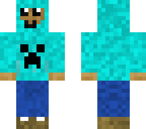 super charged creeper hoodie