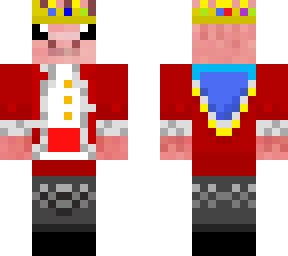 technoblade but with hair