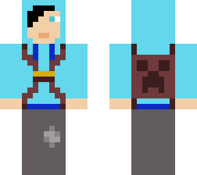 that one skin from the minecraft lego end set for bedrock