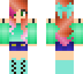 turquoise girl edit #2