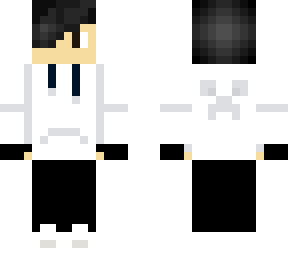 white hoodie