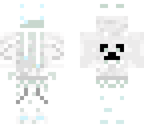 white icy vr gamer slime