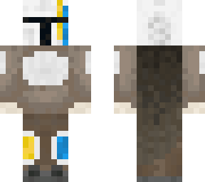 white mandalorian