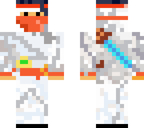 white ninja boi