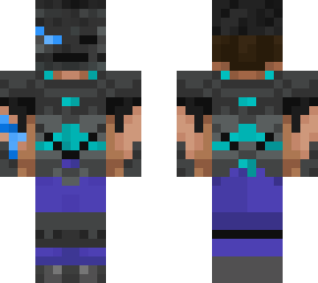 wither armor blue fire