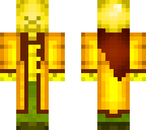 yellow time steve(no helmet)