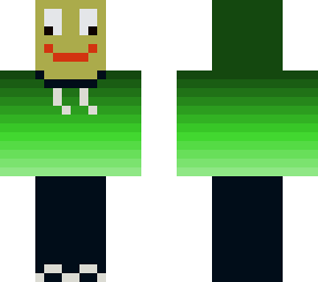 a cool dude but he's green