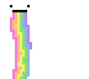 barfing rainbow