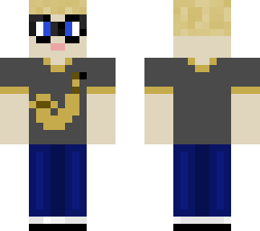 big saxy with glasses