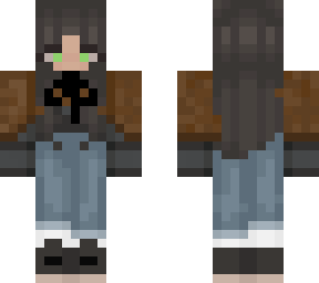 black & gray w poncho (edited skin)