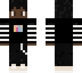 black alt boy | Minecraft Skin