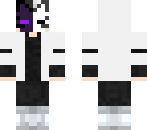 black and white