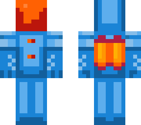 blue astronaut