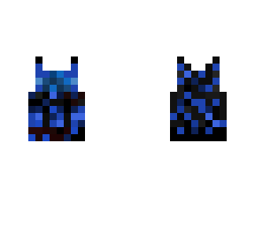 blue camo vest