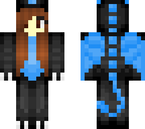blue costume