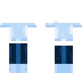 blue crop top + pants ob - detailed version