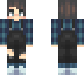 blue flanel flower boy