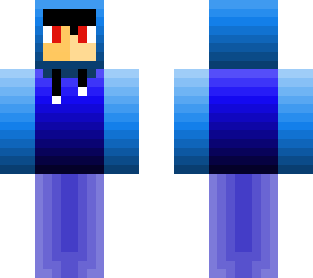 blue gradient hoodie