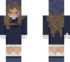 blue outfit :)