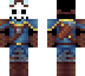 blue skull