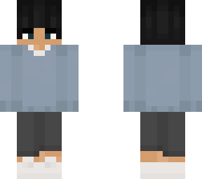boy in a blue shirt