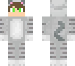 boy in cat onesie