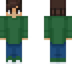boy in green shirt