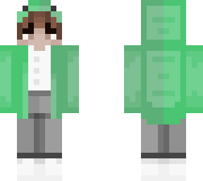 boy with a frog hat