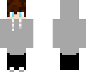boy with a grey hoodie