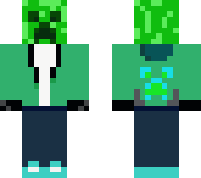 creeper in hoodie