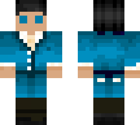 cyan suit