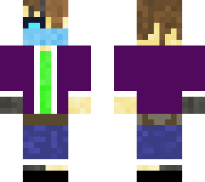 elemental cyborg with a mask