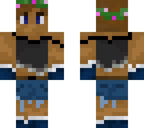 flower crown boy