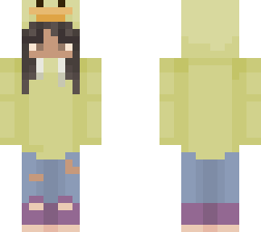 girl in duck hoodie :)
