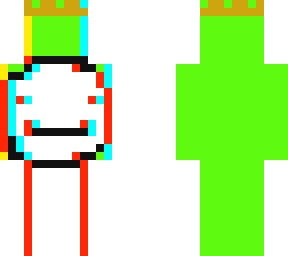 glitched dream with crown