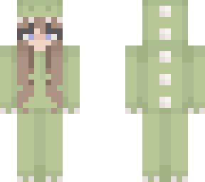 green dinasour outfit