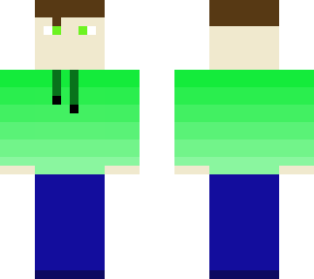 green hoodie (gradient)