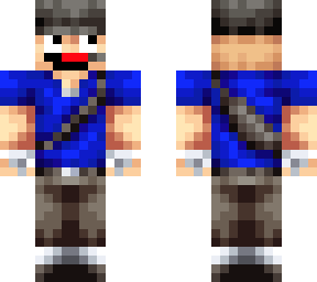 happy tf2 blu scout