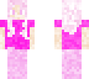 i made a pink girl